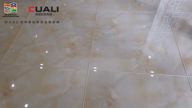 白色偏黃的瓷磚，搭配什么牌子的美縫劑顏色好